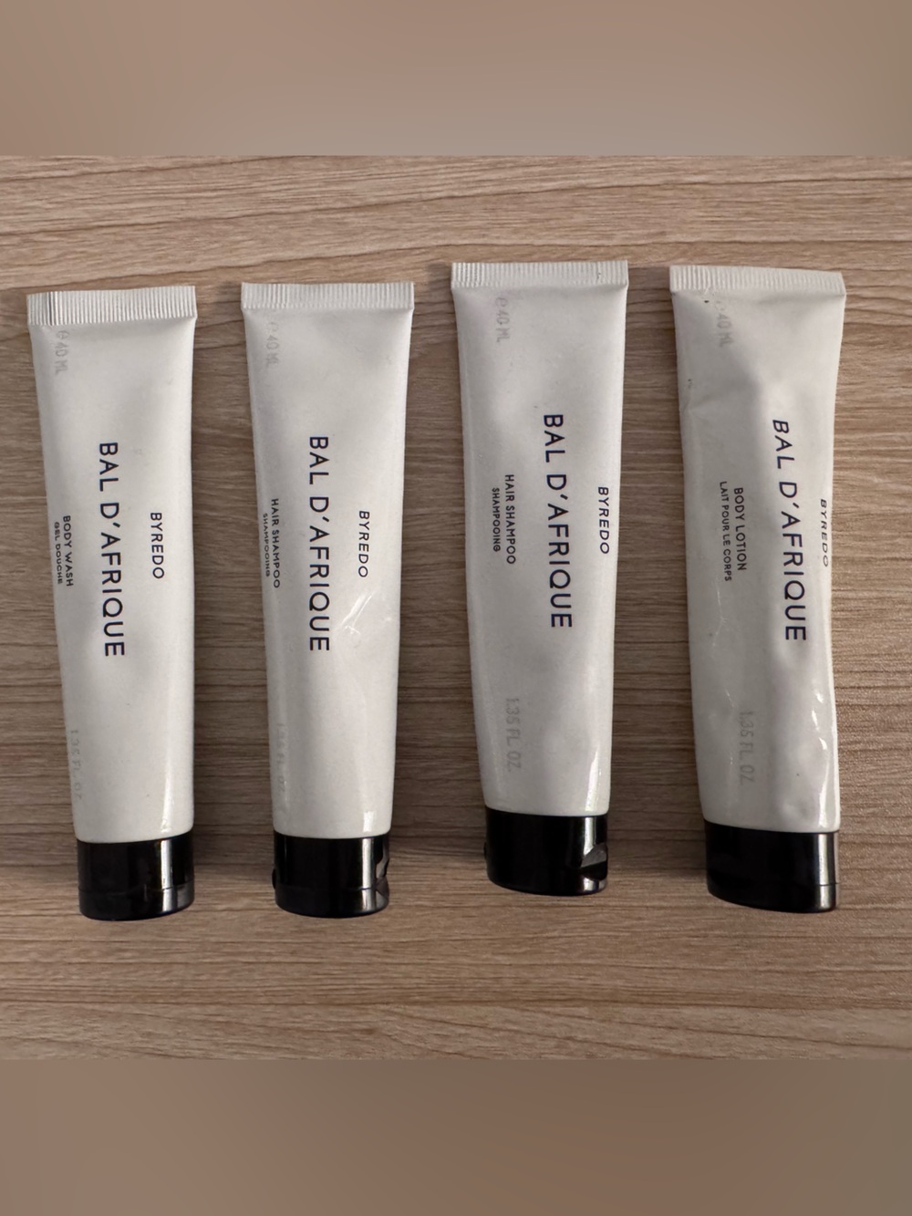 Byredo - Bal D'Afrique Body Wash, Shampoo, Body Lotion (Brand New)